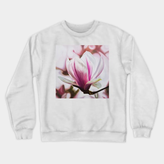 Magnolia - spring blossom in pink! Crewneck Sweatshirt by EmilyBickell